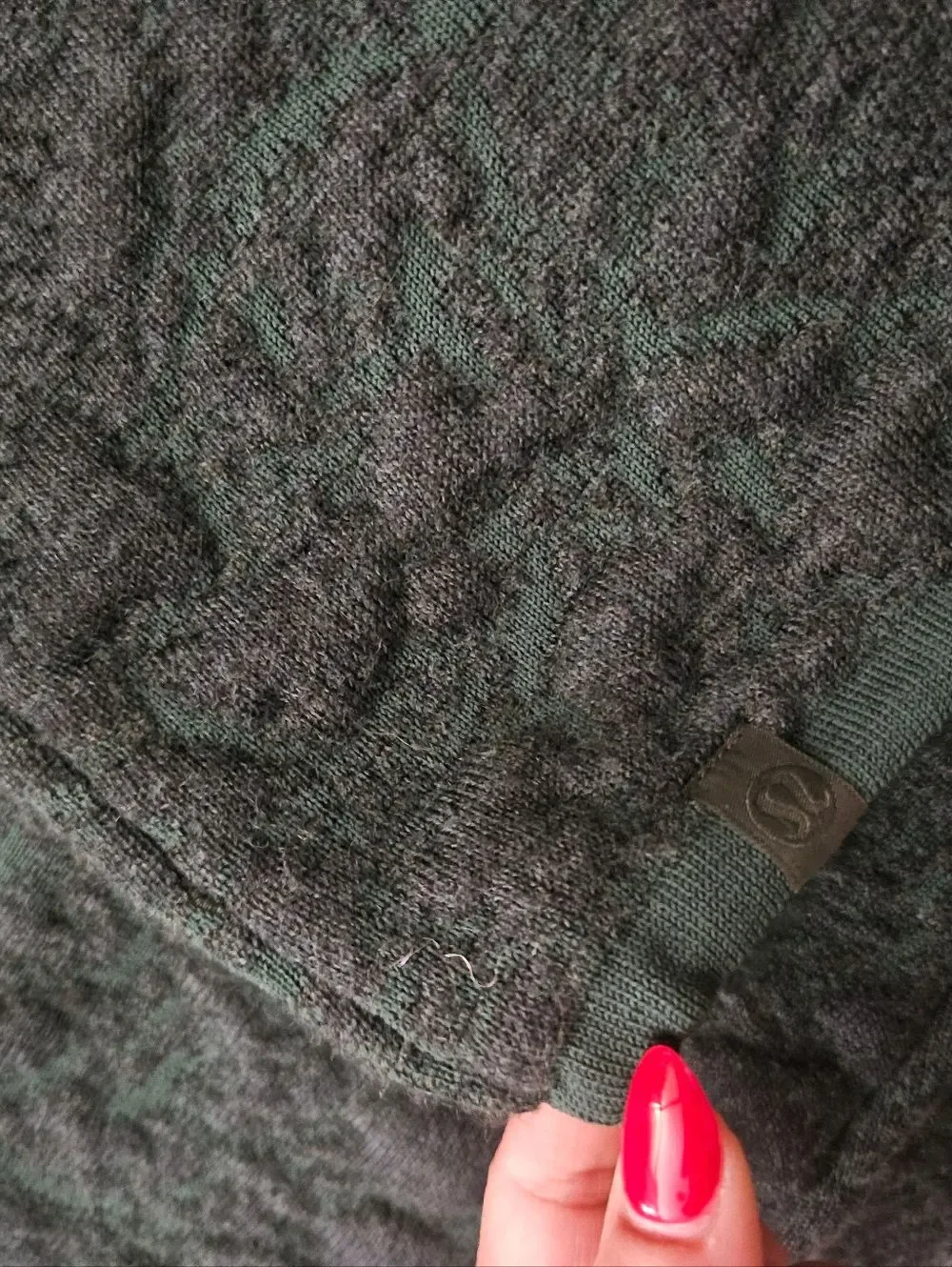 Lululemon Jacquard Multi-Texture Crew Neck Sweater Size 8
